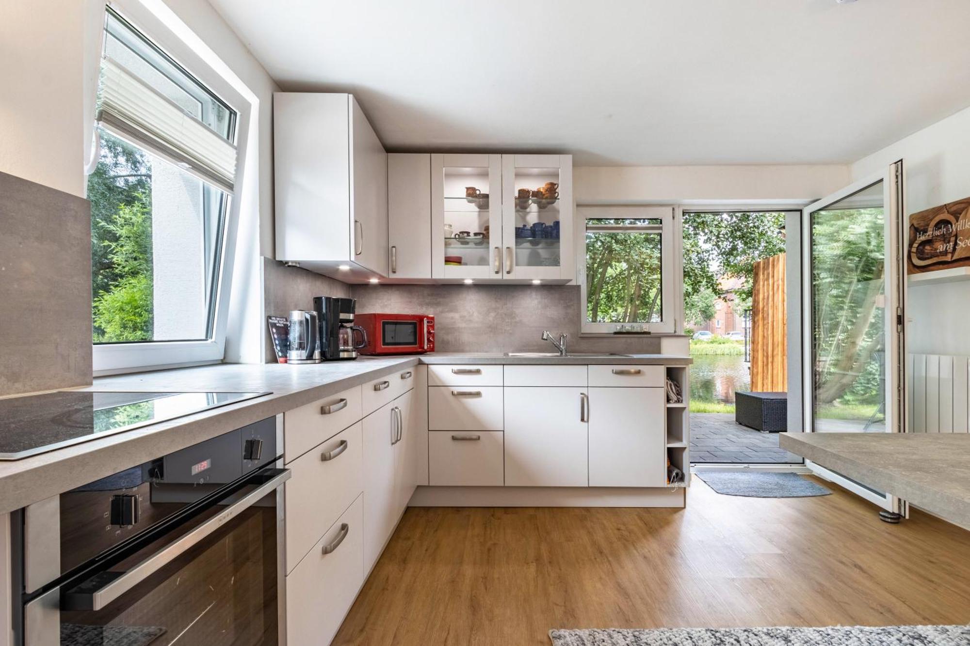 Ferienwohnung Am Parksee Bad Bodenteich Exteriör bild