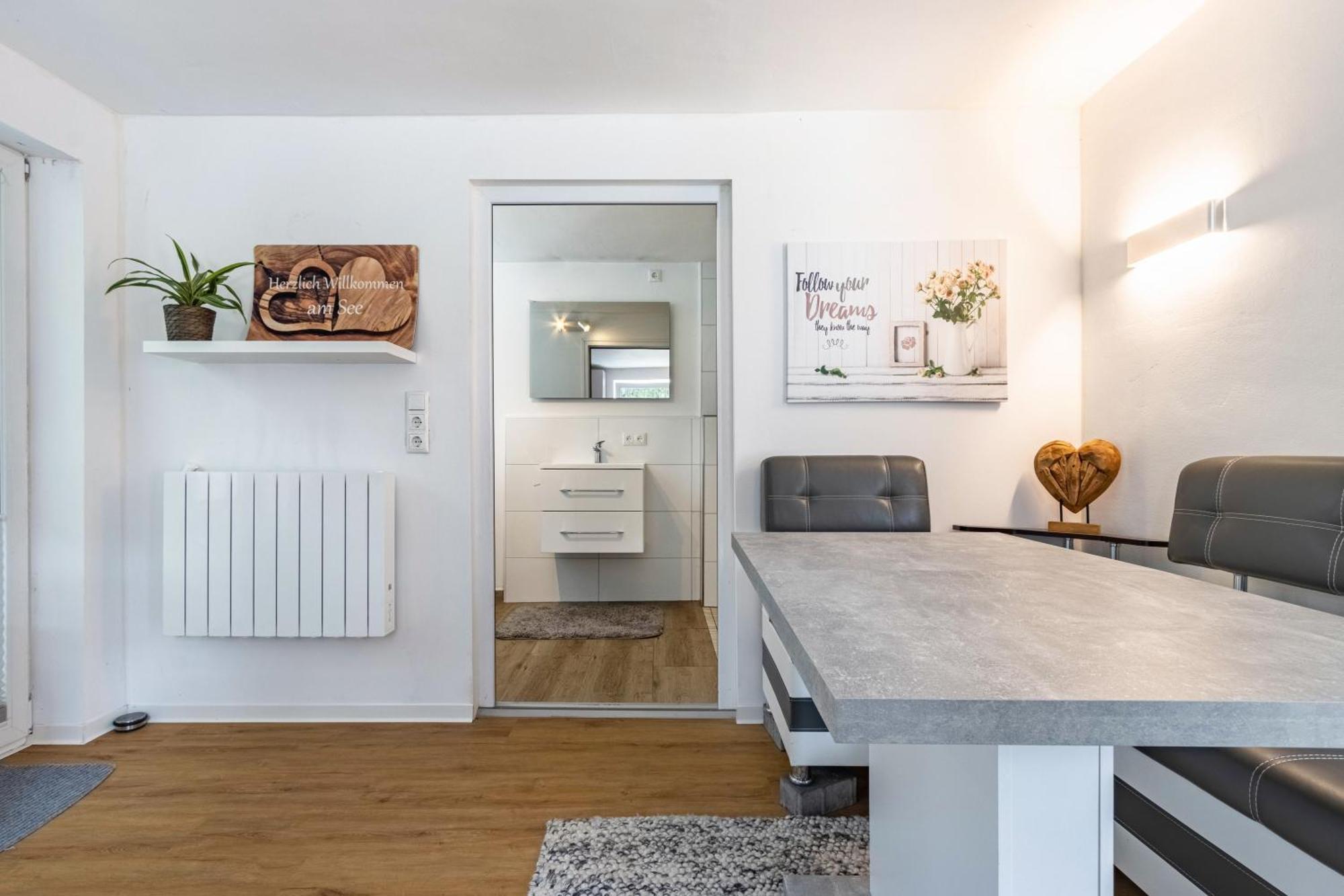Ferienwohnung Am Parksee Bad Bodenteich Exteriör bild