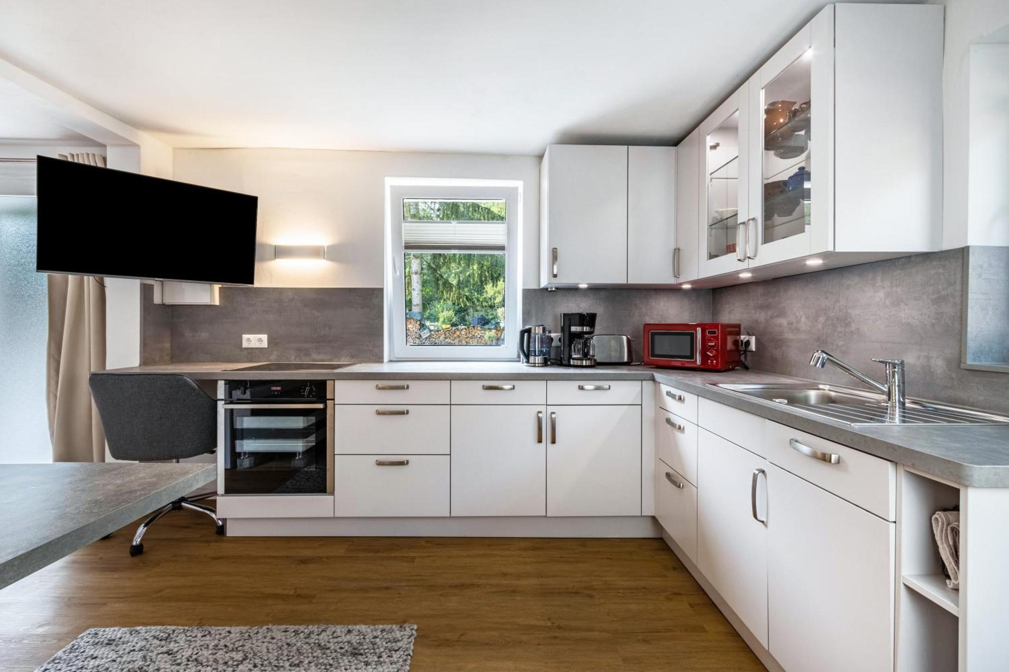 Ferienwohnung Am Parksee Bad Bodenteich Exteriör bild