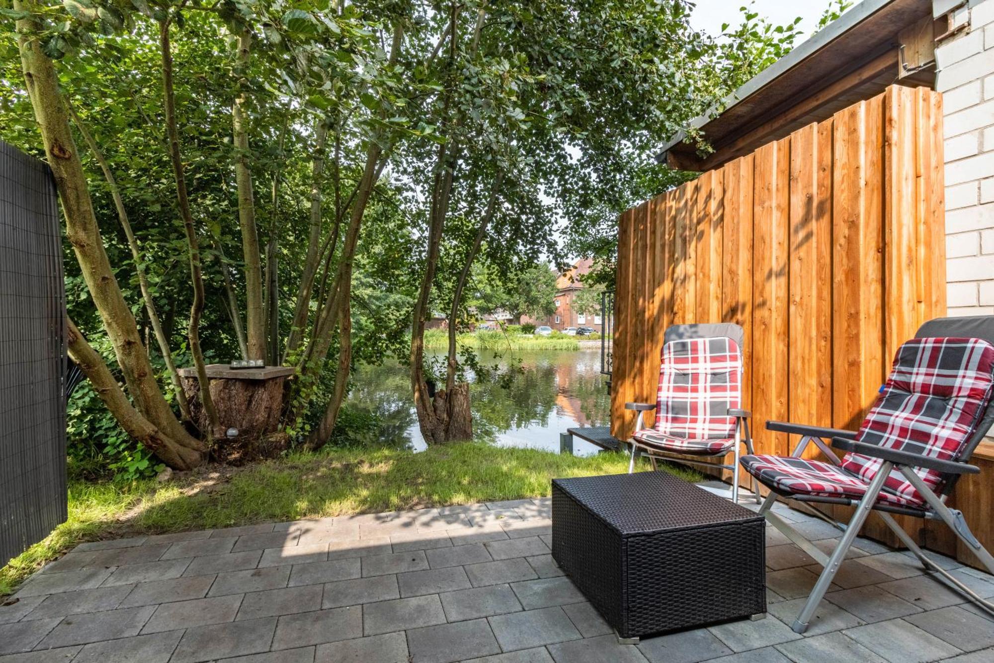 Ferienwohnung Am Parksee Bad Bodenteich Exteriör bild
